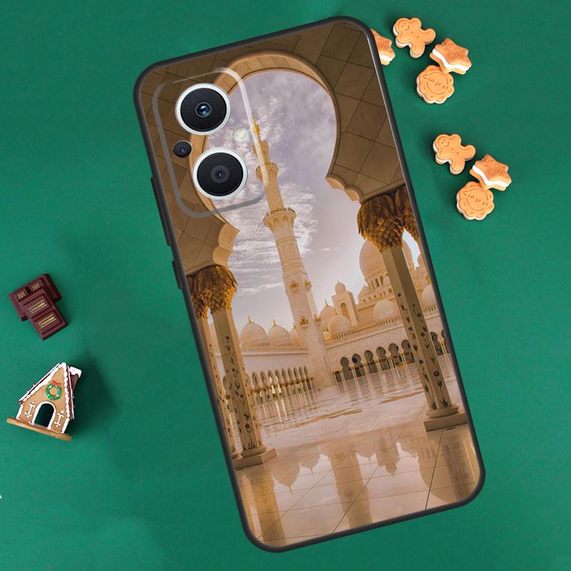 Islam Muslimische Moschee Hülle für OPPO Reno 10 Pro 4Z 5Z 8T 4 5 6 7 8 Lite OPPO Find X6 Pro X3 X2 Neo X5 Lite Hülle