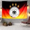 1 Stück Frankreich Fußball-Emblem Wandteppich zum Aufhängen für Schlafzimmer, Wohnzimmer, Spielzimmer, Dekorations-Kunstzimmer Wandteppich Feiertags- und Geburtstagsgeschenke