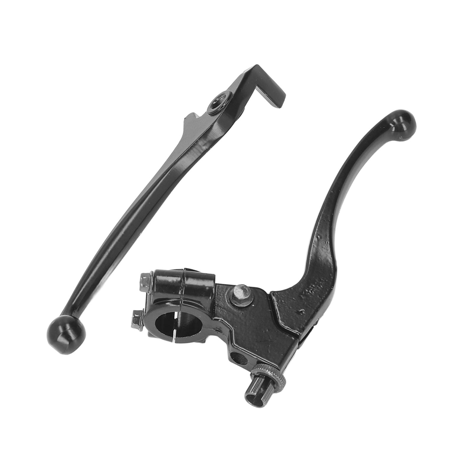 

22mm 0.87in Brake Handle Clutch Lever Set Glossy Black for 110cc 125cc 150cc PIT DIRT BIKE Motorcycle