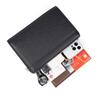 New Men's Genuine Leather Clutch with Combination Lock - High-End, Large Capacity Business Handbag