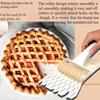 Pizza Roller Knife Pie Slicer Mold Pastry Embossing Lattice Dough Cutter Plastic Pizza Pie Cutter Wheel Baking Kitchen Gadgets