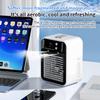 Portable Mini Air Conditioner for Dormitory | Fast Cooling Ultrasonic Nano Mist LCD Display Rechargeable Portable Outdoor Cooler