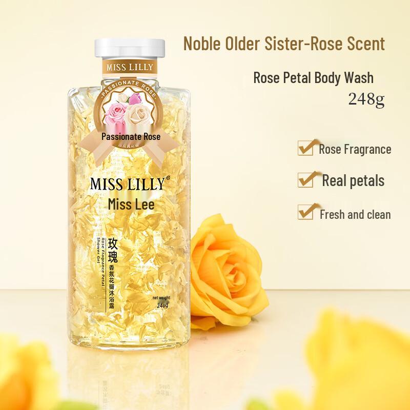 Miss Lilly Rose Petal Amino Acid Shower Gel
