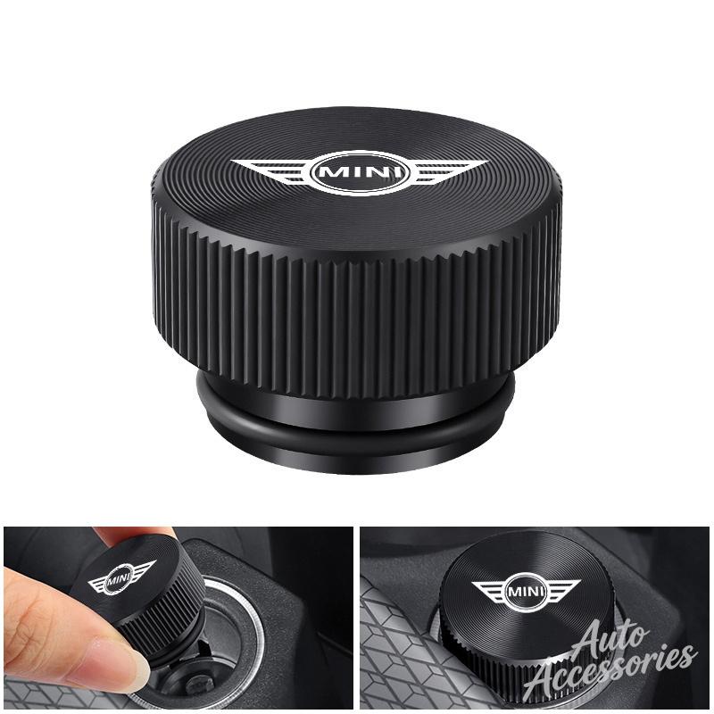 Car Cigarette Lighter Dust Cover Decorative Protection Cover For BMW Mini Cooper One JCW F54 F55 F56 F57 F60 R50 R52 Accessories
