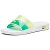 Anta womens outdoor soft sole slide slippers white green comfy lightweight 922036963-4