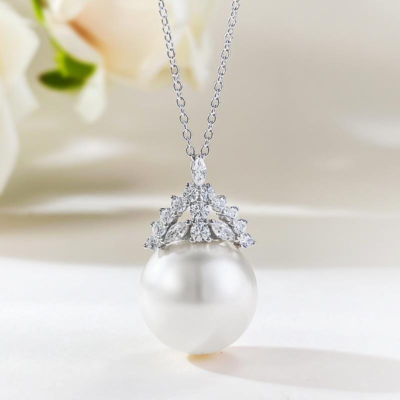 New S925 Silver Ice Cream Women s Pendant Fashion Light Luxury Exquisite High Quality Wedding Jewelry