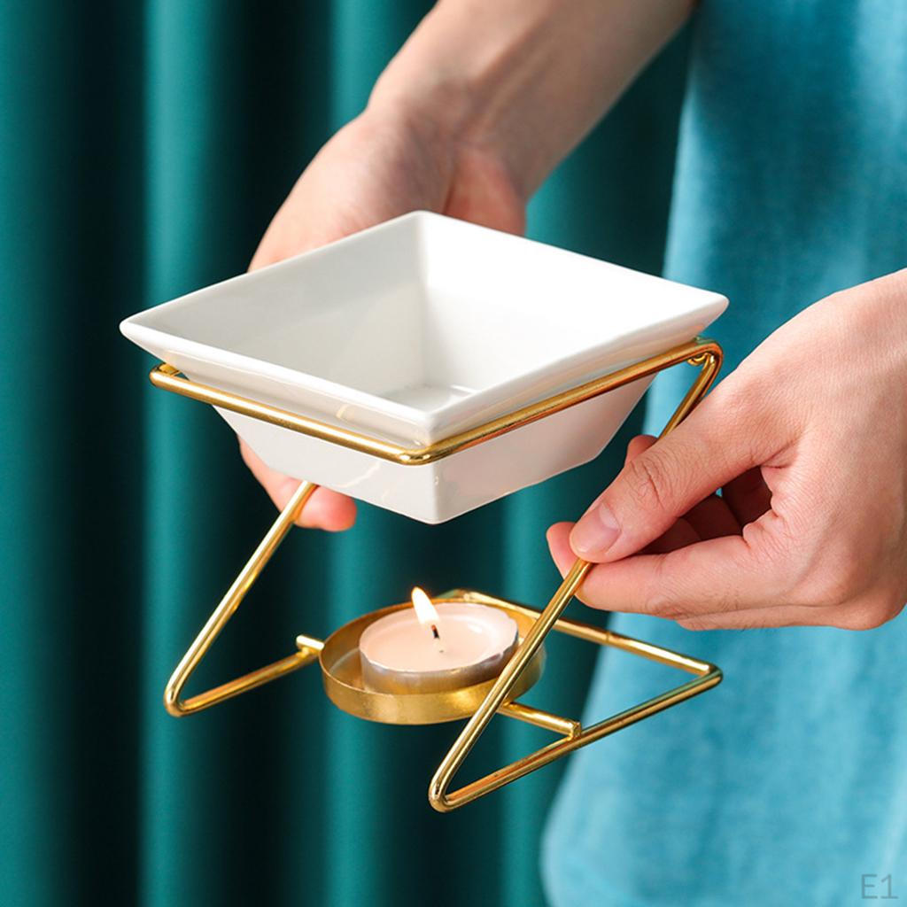 Diffuser Essential Oil Burner Indoor Creative Gifts Warmer Tealight Candle Holder