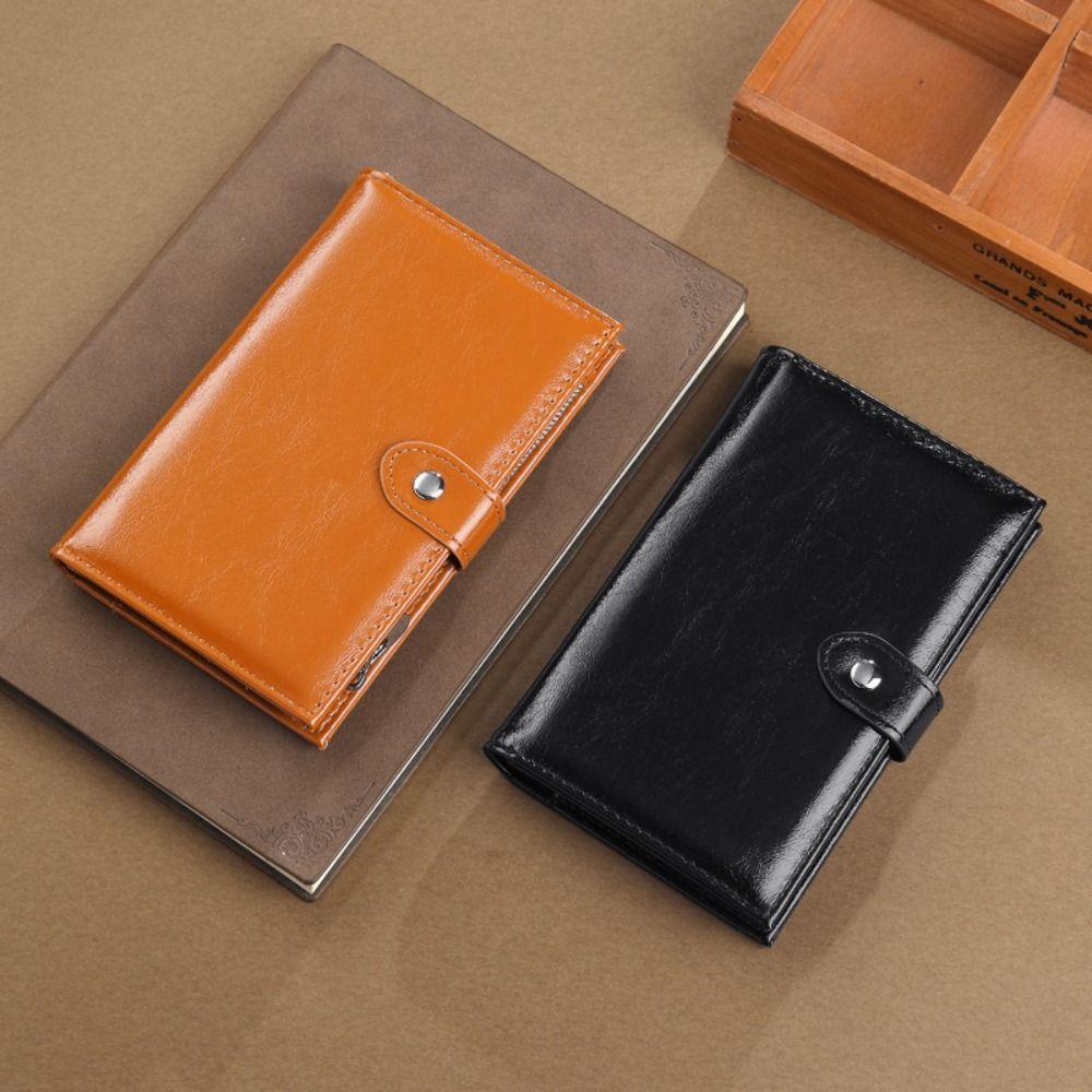 Purse PU Leather Passport Bag Passport Cover Storage Card Bag Travel Wallet Travel Accessories