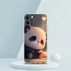 Süße Tier Panda Handyhülle für iPhone 16 15 14 13 12 Pro Max Transparent Weich für iPhone 11 Pro Max 7 8 Plus XS XR Hülle