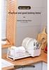 Multifunctional Kitchen Dish Rack for Plates, Bowls, and Cutlery - Ideal for Sink or Countertop Storage and Organization