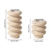 Pack of 2 Natural Stone Candle Holders Minimalist Design Taper Candlestick Holders for Living Room Decors and Event