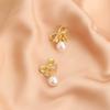 Exquisite Bowknot Drop Earrings Accessory Unique Ear Pendant Delicate Bowknot Ear Hooks Adornment for Daily Wear Dates