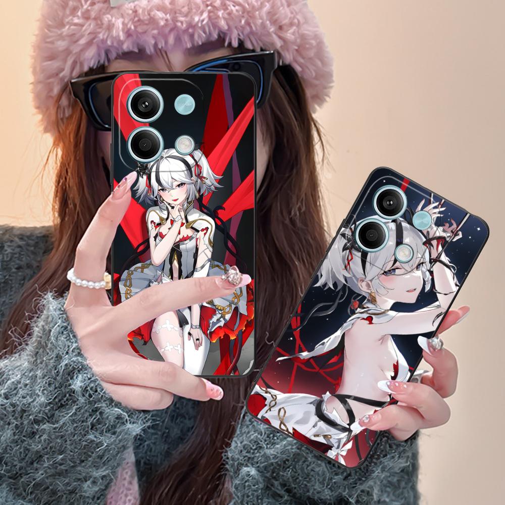 Wuthering Waves Camellya Phone Case for Xiaomi Redmi Note 14 13 12 11 S Pro Plus 4G 5G Colorful Printing Cover Pretty Cellphones