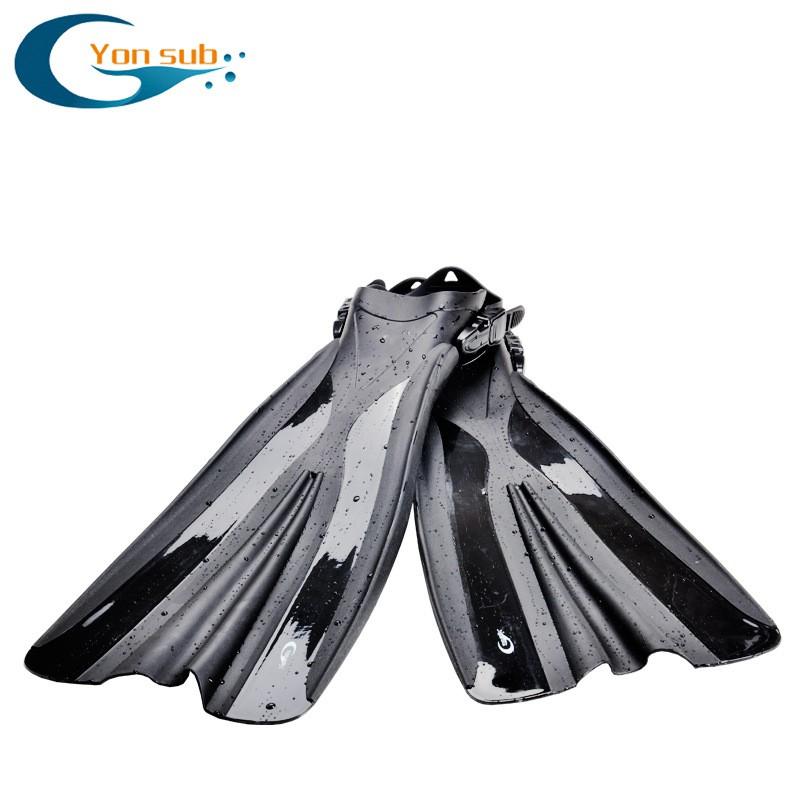 Long Freediving Fins Men Women TPR