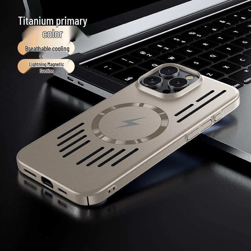 Apple iPhone 17 Pro Max/16 Pro/15 Metal Magnetic Heat-Dissipating Case