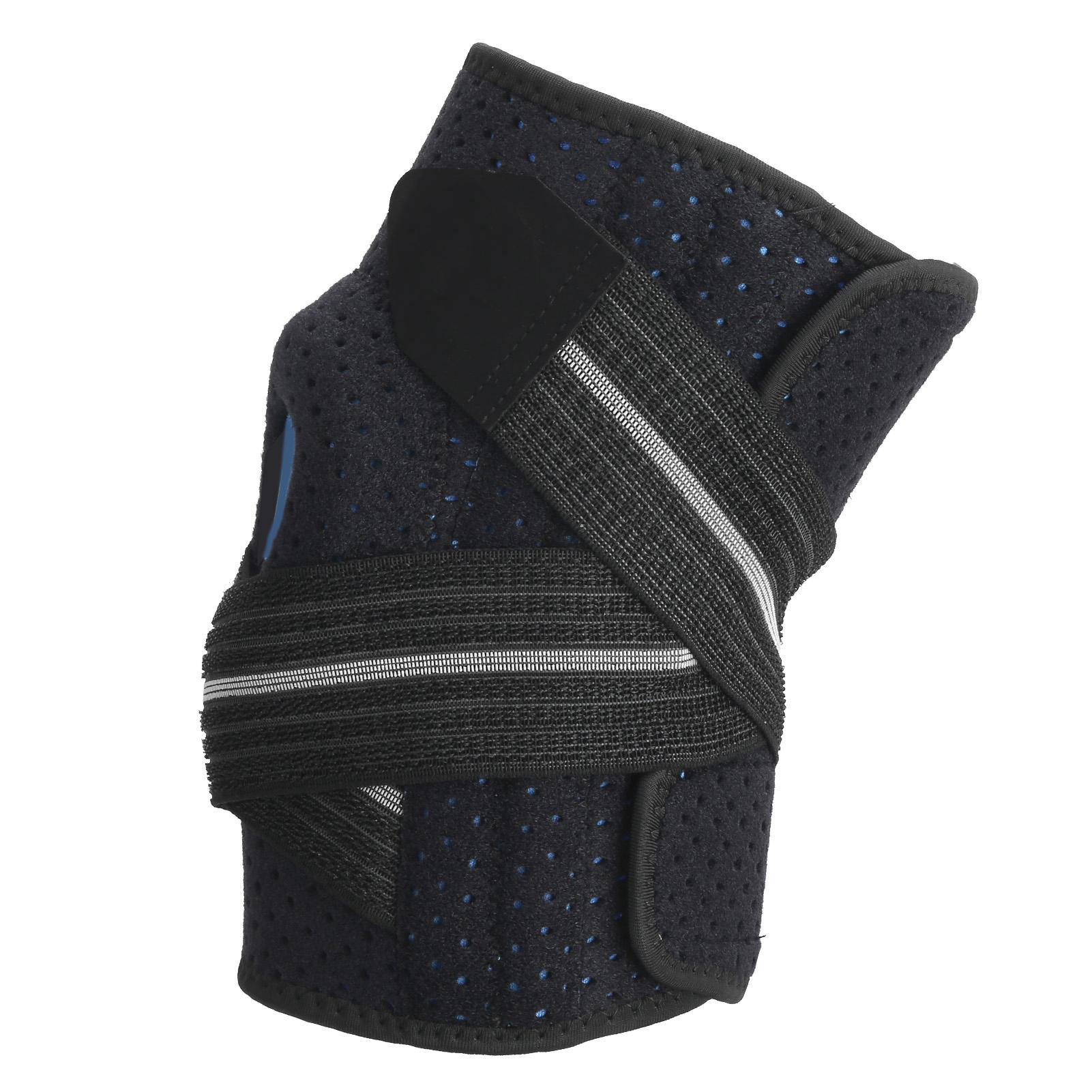 

Sports Knee Protective Brace Running Knee Joint Support Silicone Pad Compression SleeveGreen