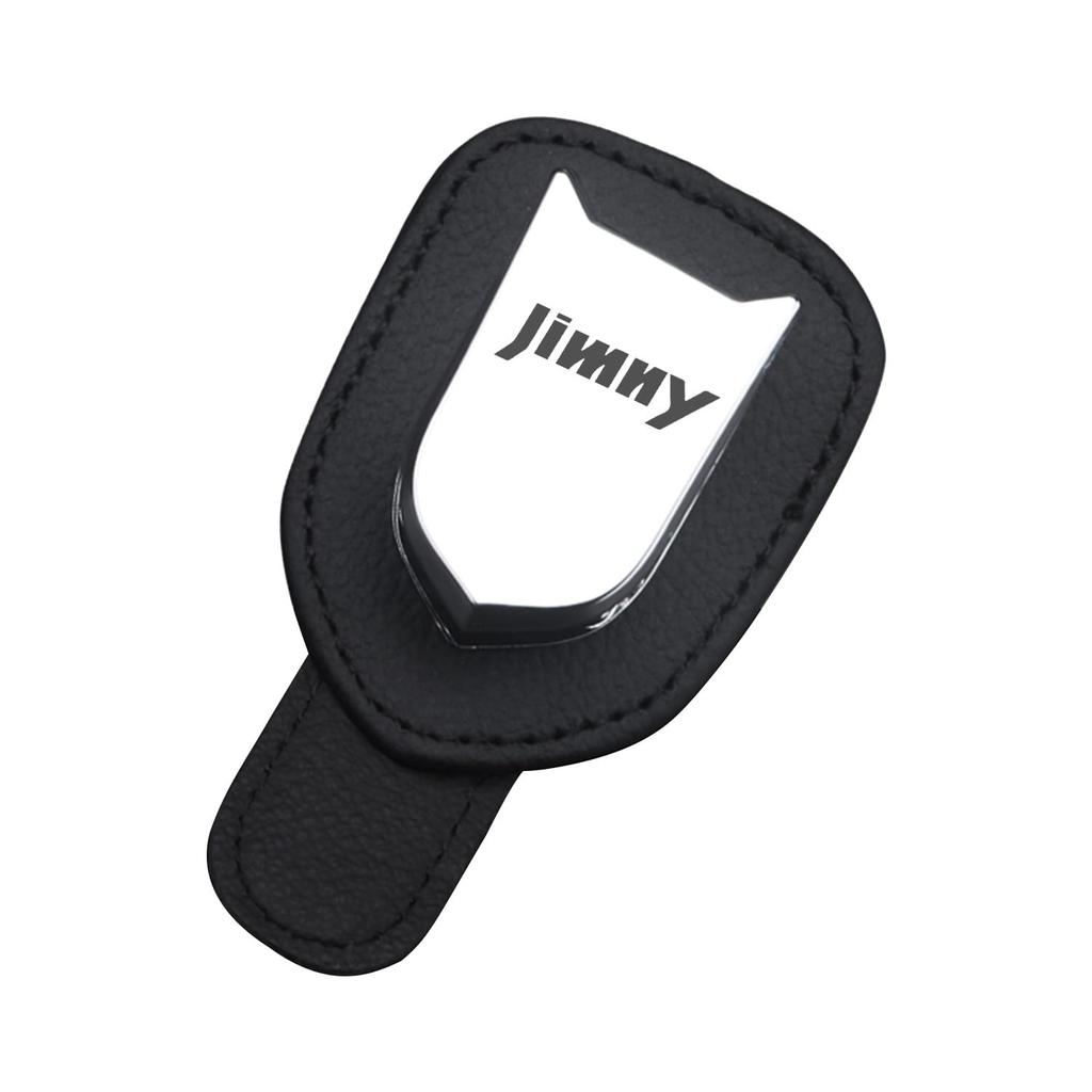 Yamlten Car Sun Visor Glasses Clip for Leather Car Glasses Sunglasses Car Eyeglasses Black JIMNY, Clip, Storage, Holder,