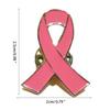 Damskie Broszki Różowa Wstążka Świadomość Walki z Rakiem Piersi