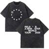 Rapper RELS B Skinny Flakk A New Star Album Merch Tshirt Unisex Women Fashion Hip Hop Tshirts Cotton Oversized Washed Tshirts