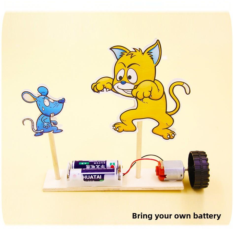 Stem Science Experiment Kits For Kids With Diy Cat And Mouse Trap Technology Educational Toy For Preschool And Students