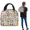 Yoshitomo Nara Insulated Lunch Bag for Women Children Portable Food Boxes Thermal Lunch Box Tote