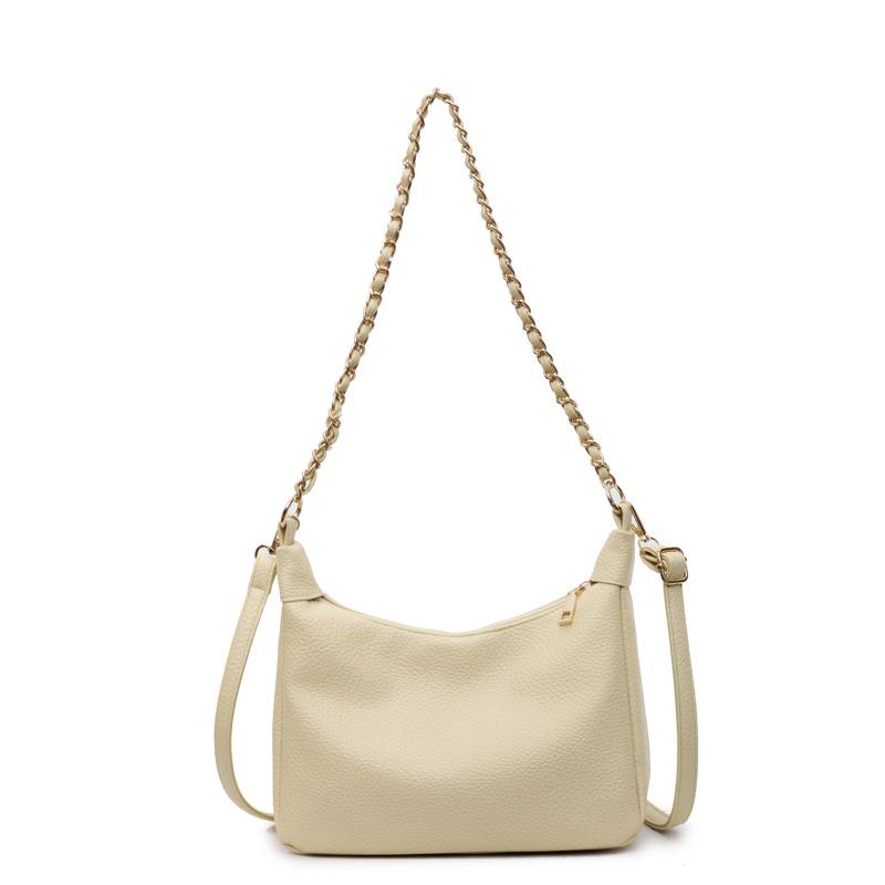 Large-capacity tote bag, women's new soft-sided messenger bag, work commuter bag, shoulder underarm chain bag.