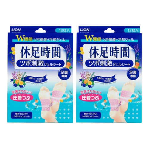 

[Оптовая покупка] Набор из 2 гелевых листов для стимуляции акупунктурных точек Kyusoku Jikan , 12 листов [Включает карточку с дизайном]