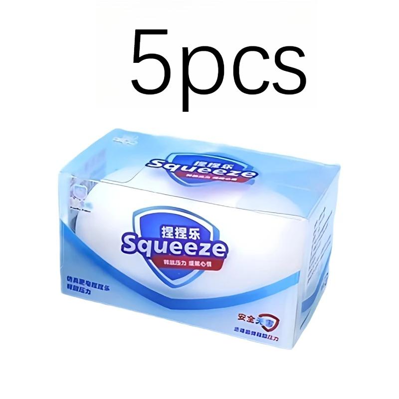 Squishy Soap Stress-Relief Fidget Toy Soft Simulated Soap Squeeze Toy Anti-Anxiety Slow Rebound Relaxing Toy Decompression Gift