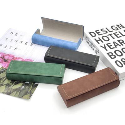 Etui na okulary przeciwsłoneczne w stylu retro, skórzane PU, pudełko na okulary, przenośne etui na okulary