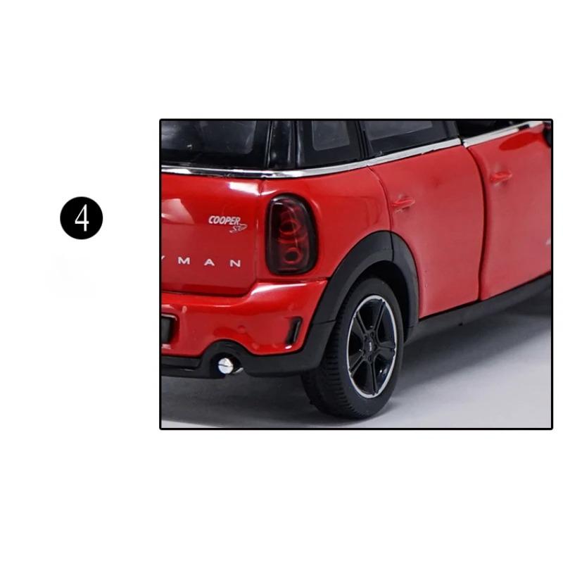 1/24 BMW Mini COOPER Countryman Legierung Automodell Mini Coopers Simulation Druckguss Metall Spielzeug Fahrzeuge Sammlung Kinder Geschenke