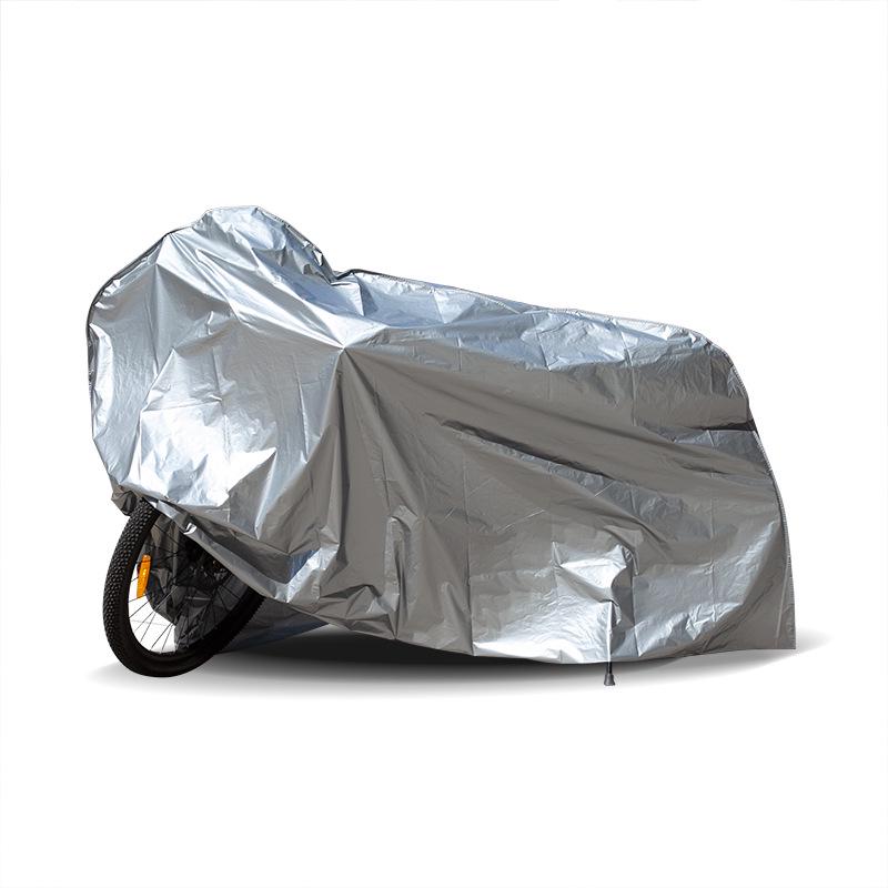 Motorcycle & Bicycle PEVA Cover: Customizable Logo, Single Layer, Waterproof & Sunproof Protection for Electric Vehicles