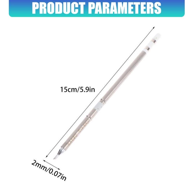 Precise Temperature Controlled T12 Soldering Iron Tip for Stable Welding Performances in Electronics Projects Solder Tip
