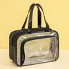 Waterproof Fitness Travel Bag - Large Capacity, Wet/Dry Separation, Thickened Transparent Portable Handbag