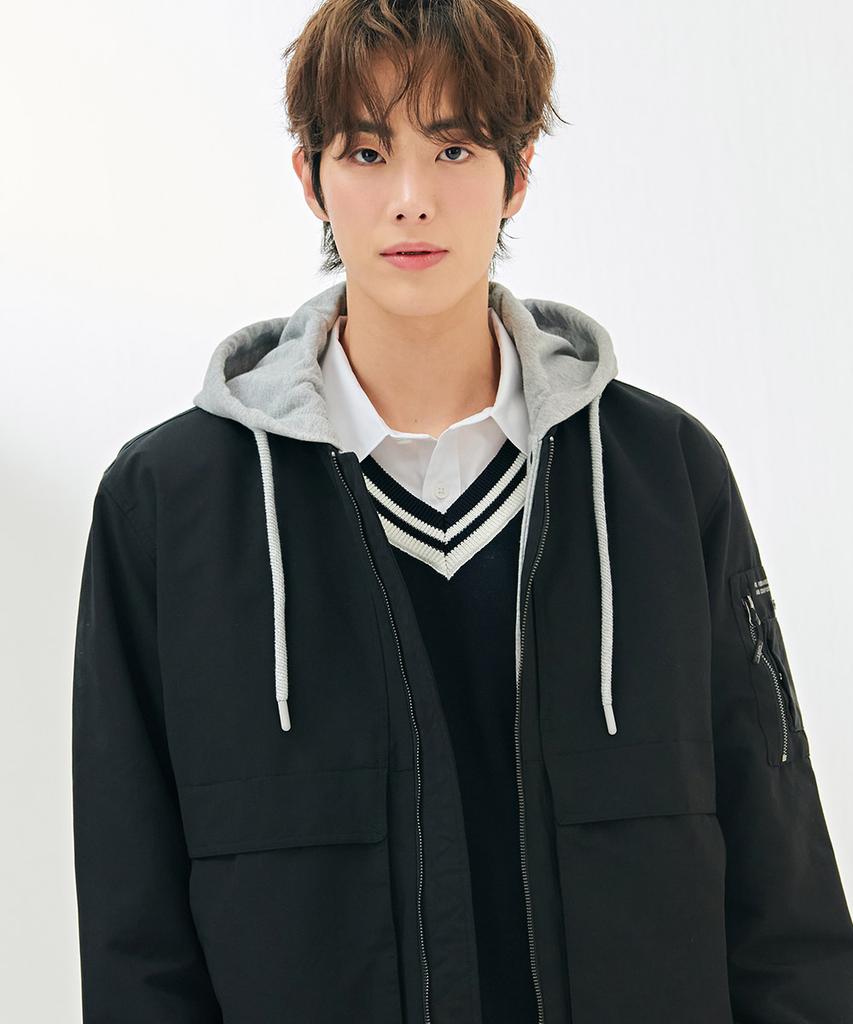 Chasecult Unisex Hooded Jumper With Detachable Liner - Daru4111B03