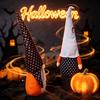 Halloween Ghostly Figurine Gnome Statue for Home Decor Tabletop Ornament