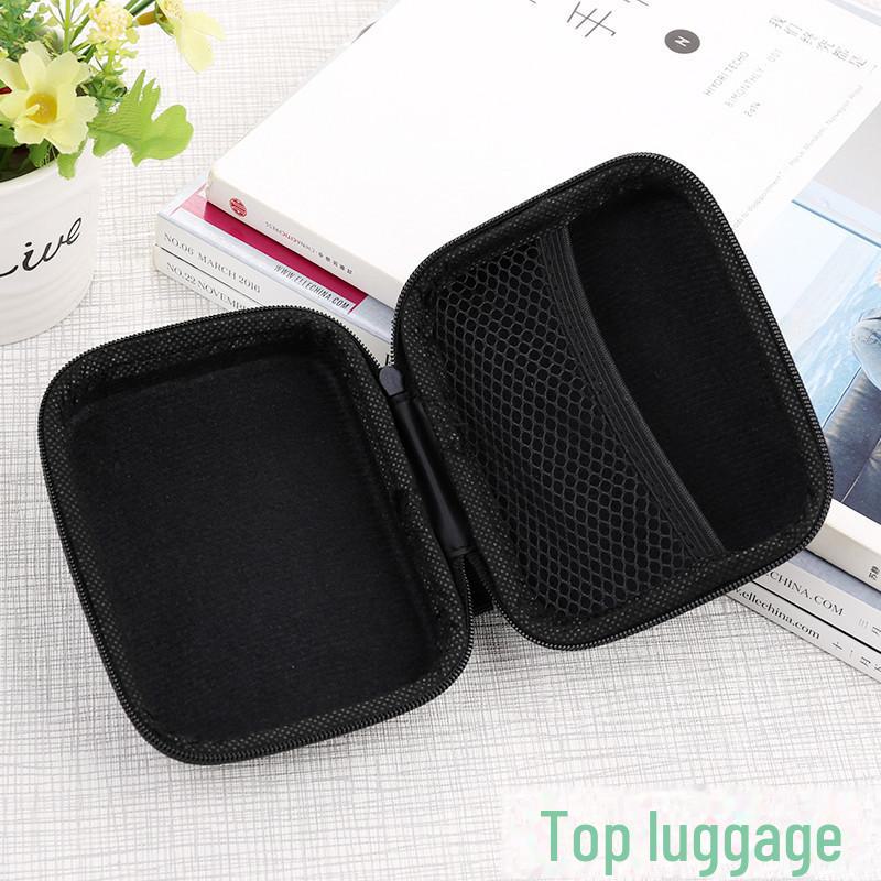 Portable Earphone Case: Store Earphones, Data Cables, or Lenses. Includes Free Shipping and Optional Invoice.