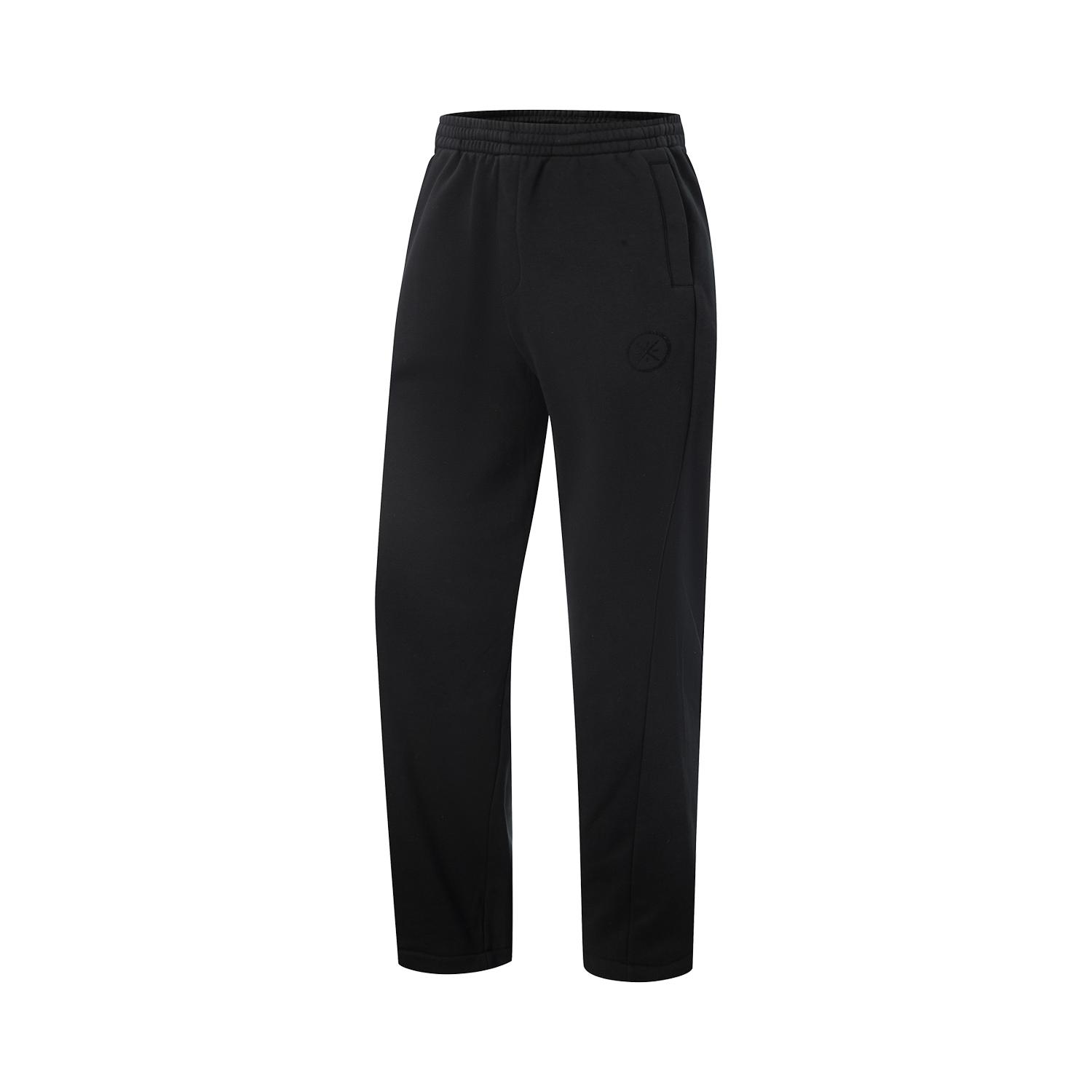 Li Ning Casual Pants Men s Black Moderate Sweatpants AKLV691-5 XL