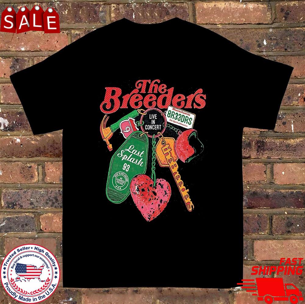 The Breeders Band Live In Concert T Shirt Full Size S-5XL AA1688 Unisex T-Shirt