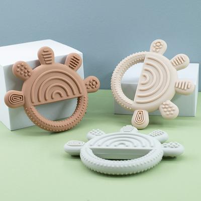 Neue BPA FREI Silikon Molaren Kauen Spielzeug Säuglings Baby Gesundheit Beißring Spielzeug Baby Dusche Geschenke Pflege Mundpflege Neugeborenen Zubehör