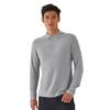 B&C Mens ID.001 Long-Sleeved Polo Shirt