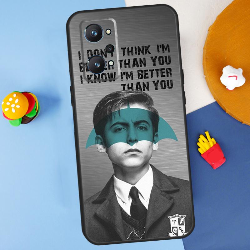 The Umbrella Academy Number Five For Realme 14 13 12 10 11 Pro Plus GT 6 6T 5 GT7 Pro C55 C51 C21Y C25S C67 C75 C53 C61 Case