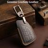 Leather Key Fob Cover, Compatible with -2025 2026 GMC Yukon Denali Sierra, For Chevy Silverado Suburban Tahoe Buick etc, Retro Style Design Key