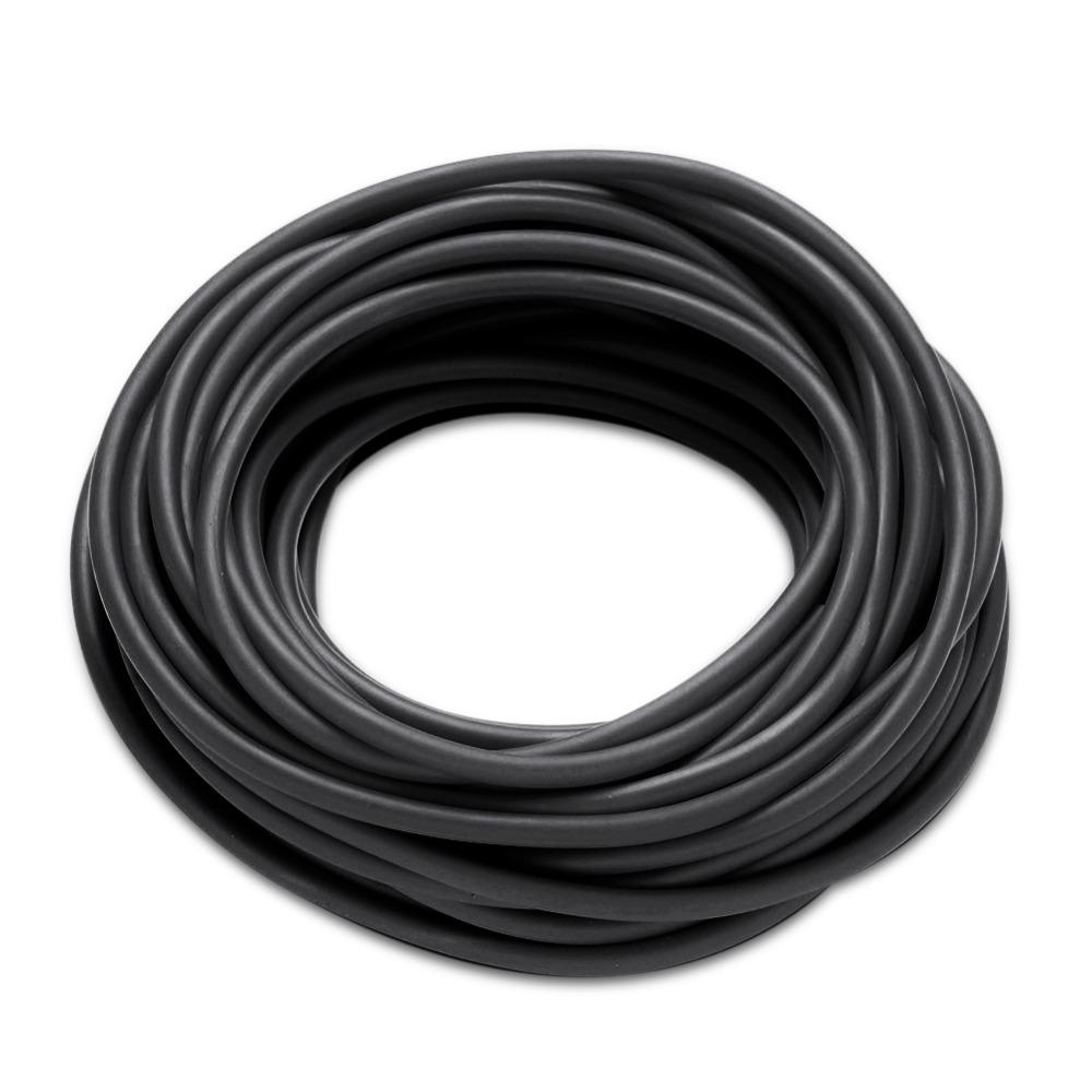 9.84 ft Length Latex Tubing Black Color Latex Rubber Pipe Rubber Band Tubing  Outdoor Exercise