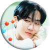 Stray Kids 5th Gen Fanclub Badge Mirror Keychain - Hwang Hyunjin Star Merchandise