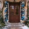 2D Flat, 2D Flat - 2D Door Banner 2D Flat, 2D Flat - 2D Door Banner 2D Flat Printing 2pcs Graffiti Joy Life Crown Door Banners, Porch Signs for Indoor