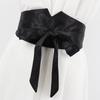 Printed Tie Belt Chinese Clothing Women Waistband Decorative Straps  For Wrap Dress Halter Dress