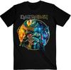 Iron Maiden 'The Future Past Tour 23 Circle Art' (Black) T-Shirt