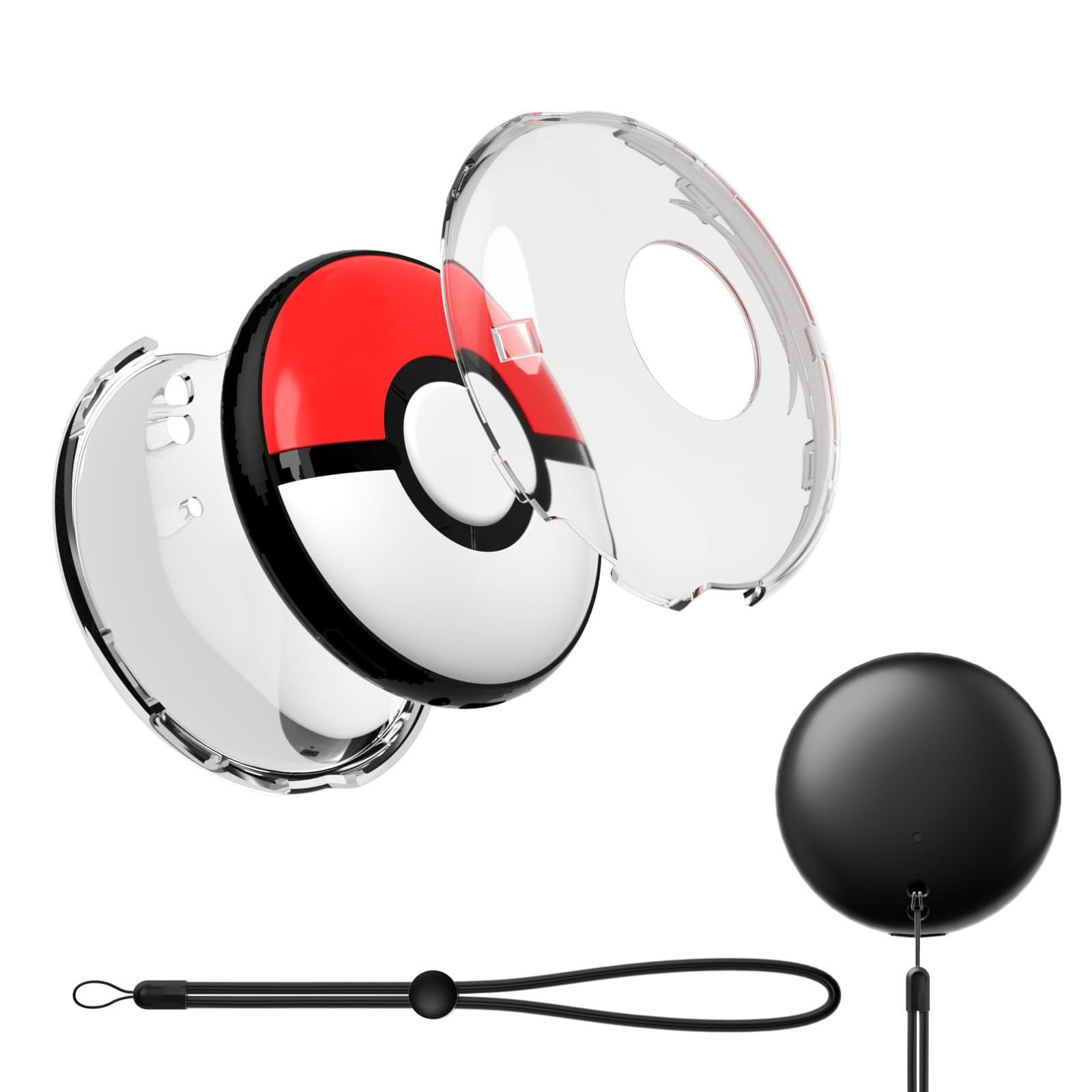 

Чехол Pokemon GO, отдельный тип, легко надевать и снимать, ультра- и маслоотталкивающий, устойчивый к отпечаткам пальцев, прозрачный, ультратонкий чехол для переключателя, отдельный чехол