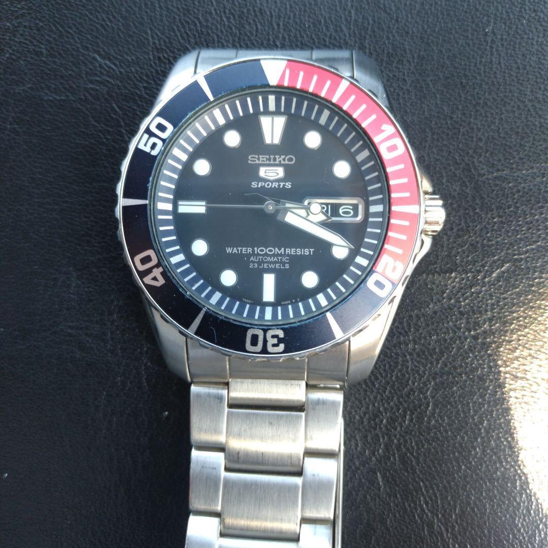 SEIKO automatic watch sports model 100m waterproof