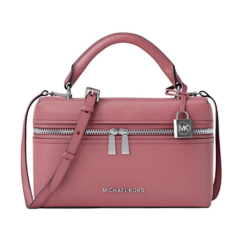MICHAEL KORS Jana Leather Handbag Mini Women s Rose коричневый